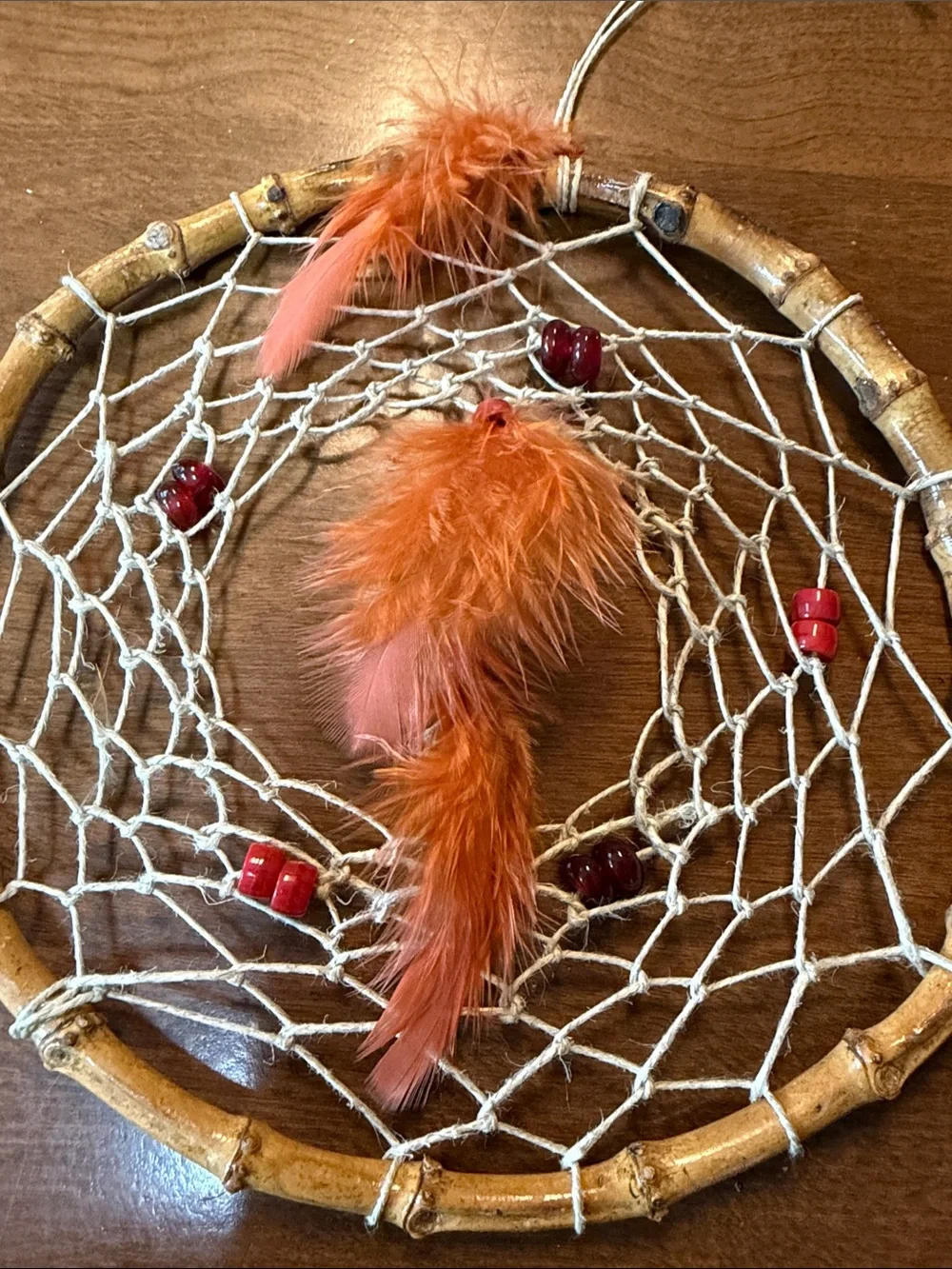 Handmade handcrafted dreamcatcher